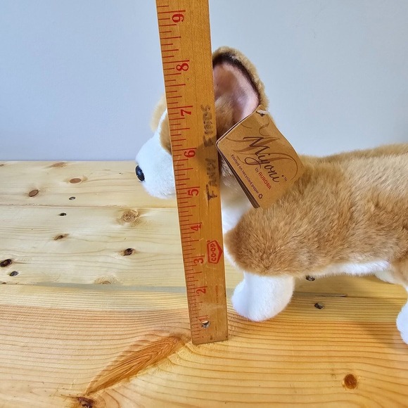 Aurora Miyoni Corgi Dog Plush 11” Realistic Stuffed Animal Welsh Puppy Toy - Picture 10 of 11